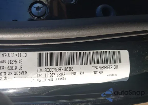 2014 Dodge Challenger Rallye Redline z USA, uszkodzony, nr VIN 2C3CDYAG6EH185383